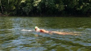 Open water swim coaching